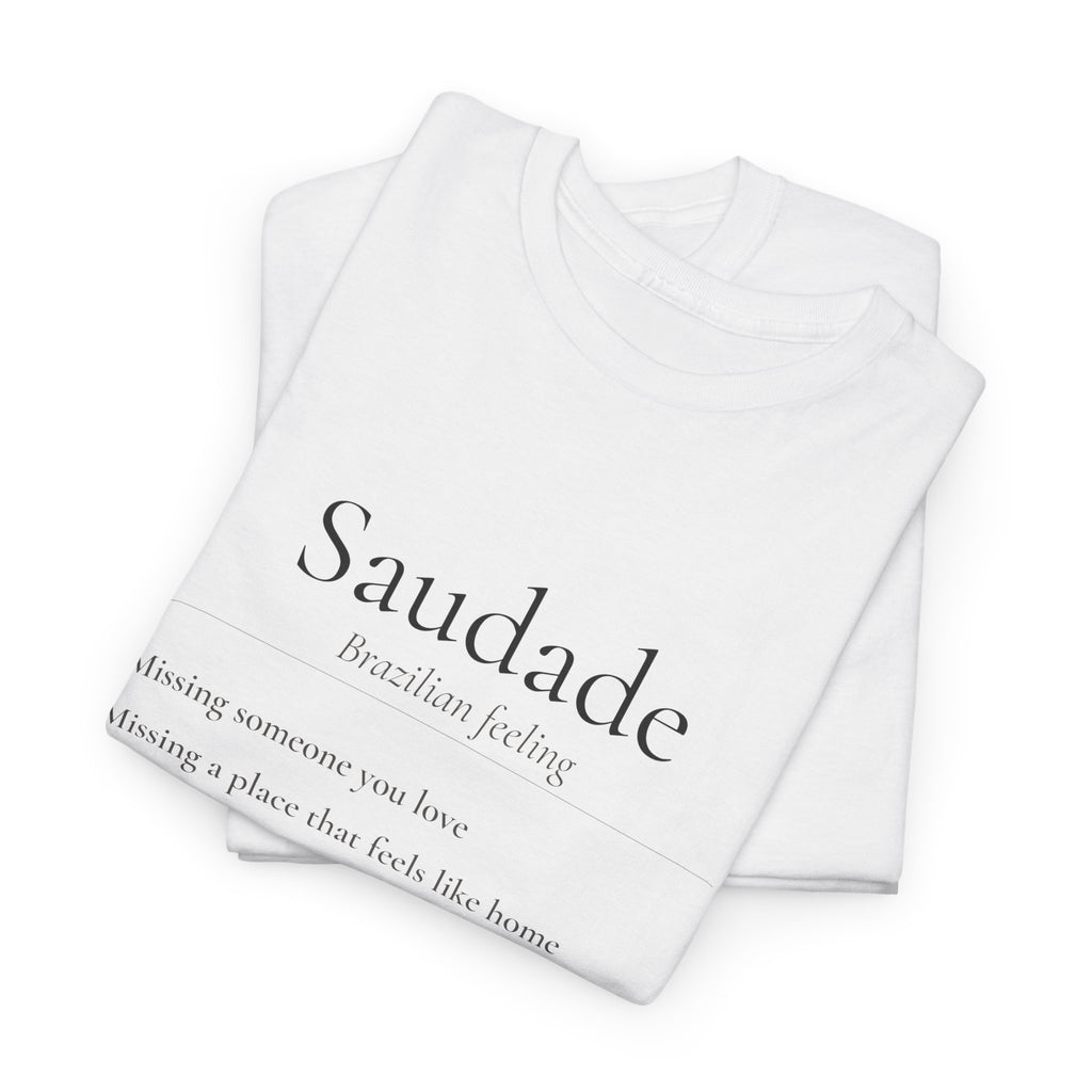 Saudade Tee — The Brazilian Feeling English Can't Name