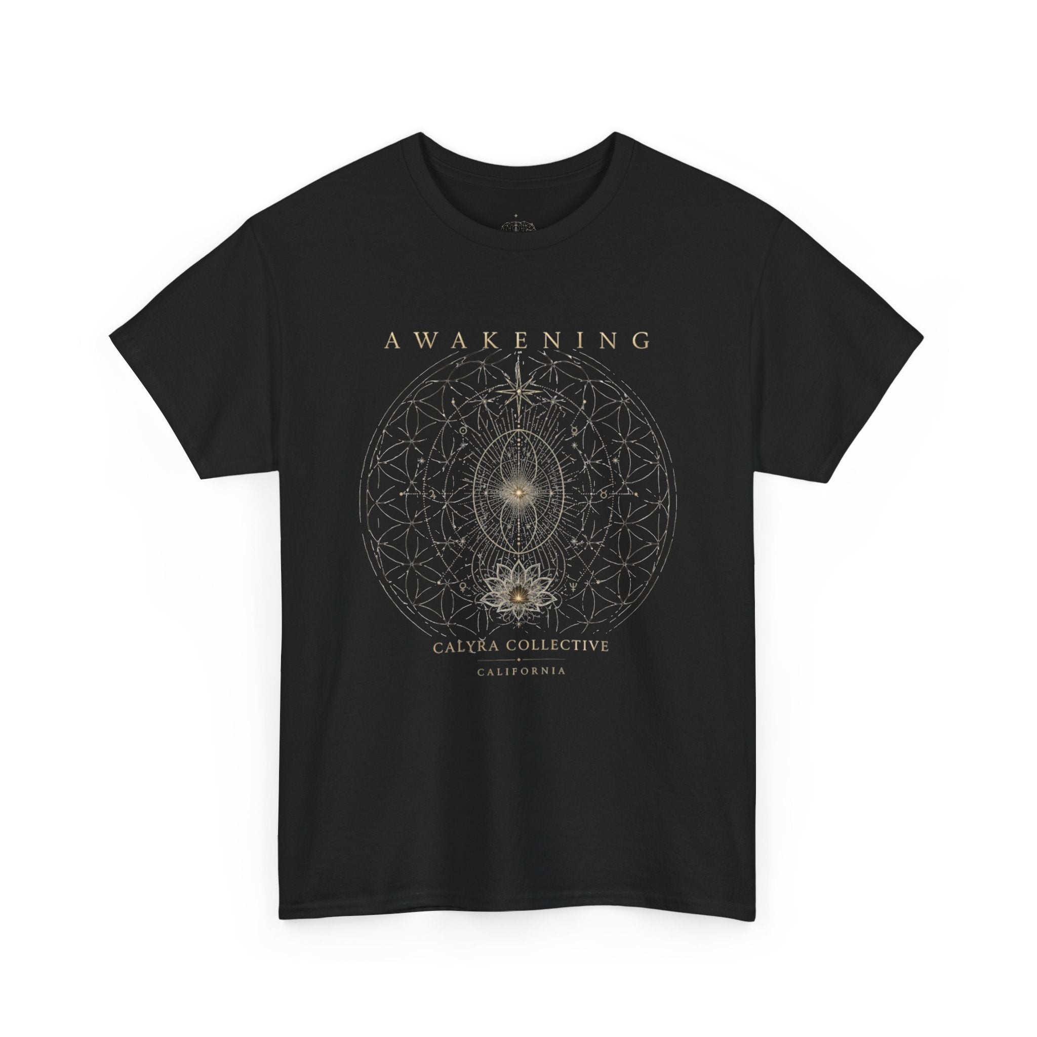 Awakening — Flower of Life Tee | Sacred Geometry